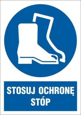 STOSUJ OCHRONE STOP BHP 297X210 (A4) STICKER 4 PIECES - milautoparts-fr.ukrlive.com