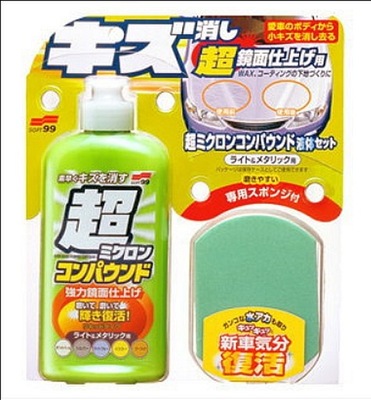 Soft99 Micro Liquid Compound cleaner jasne lakiery
