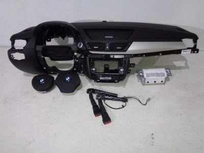 Bmw x1 e84 приборная панель подушки безопасности подушка безопасности ремни комплект фото №1