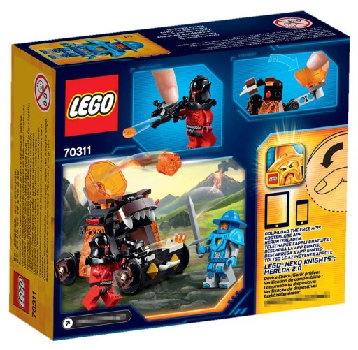 LEGO Nexo Knights 70311 Katapulta Chaosu NOWE UNIKAT