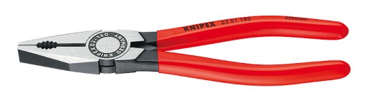 Комбинированные плоскогубцы Knipex, закаленные универсальные пассатижи, 160 мм 03 01 160