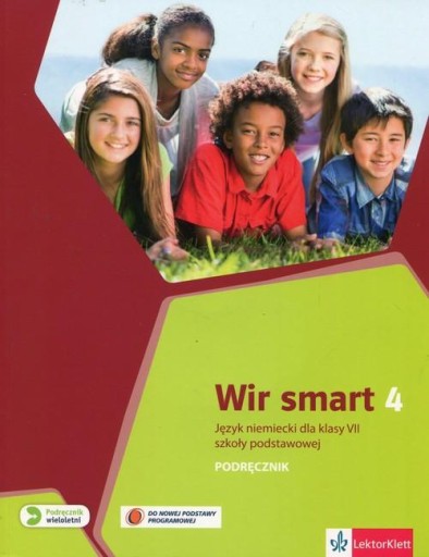 WIR SMART 4 PODRĘCZNIK + ĆWICZENIA KL.7 NIEMIECKI