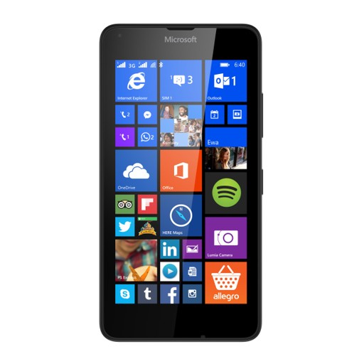 Телефон Microsoft Lumia 640 LTE RM-1072, черный