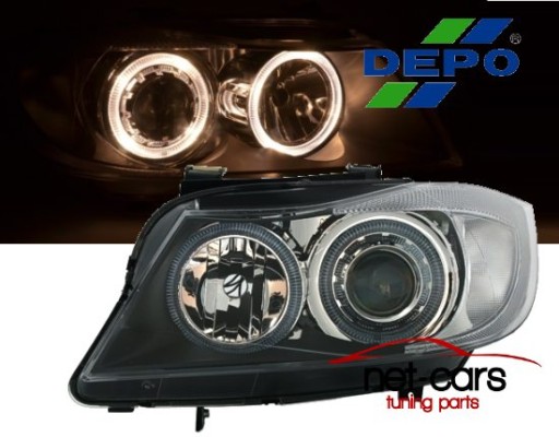 BMW 3 E90 E91 05-11 Angel Eyes Lamps