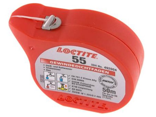 LOCTITE УПЛОТНИТЕЛЬНАЯ РЕЗЬБА ДЛЯ РЕЗЬБЫ 50М