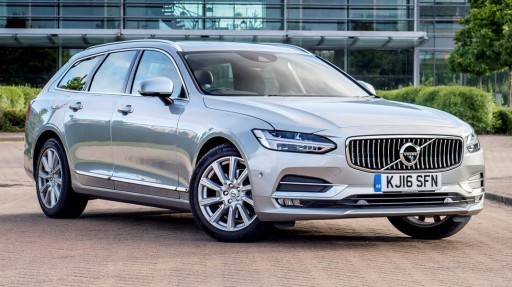 VOLVO V90 Черная накладка на задний бампер