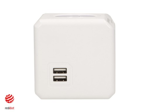 PowerCube Original USB-разветвитель, СЕРЫЙ