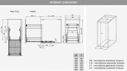 Грузовой вариант REJS multi 300/2 хром