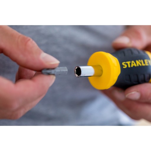 КОРОТКАЯ ОТВЕРТКА STANLEY ОТВЕРТКА МНОГОБИТНАЯ, 6 ВИТ 66-357