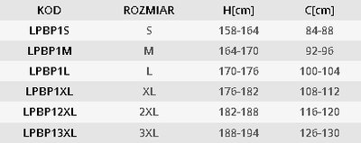 BLUZA POLAROWA CZARNA LAHTI PRO L40101 ROZM 2XL