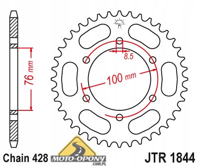 Комплект привода Yamaha YZF 125 R Super Reinforced