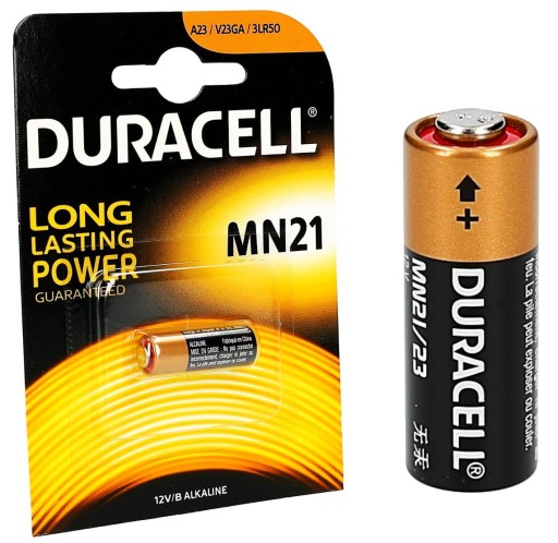 Oryg Bateria Duracell A23 23A MN21 L1028 V23GA 12V