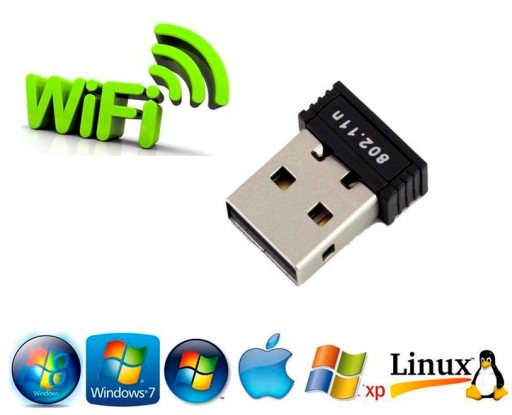 СЕТЕВАЯ КАРТА WIFI АДАПТЕР WI-FI 150 Мбит/с USB