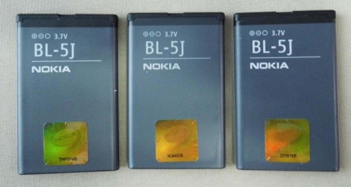 АККУМУЛЯТОР NOKIA BL-5J*C3 LUMIA 520 5800 5230 302