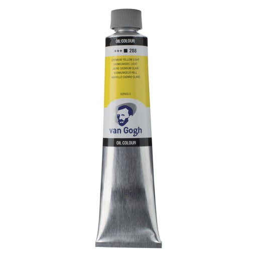 Talens Van Gogh Oil Paint 200ml 208 Cad Ell L