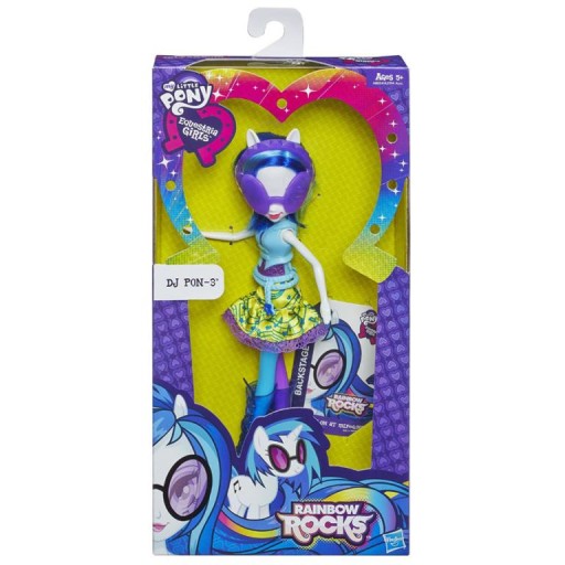 MLP EQUESTRIA GIRLS ROCK DJ PON -3 A8834 PONY w24h