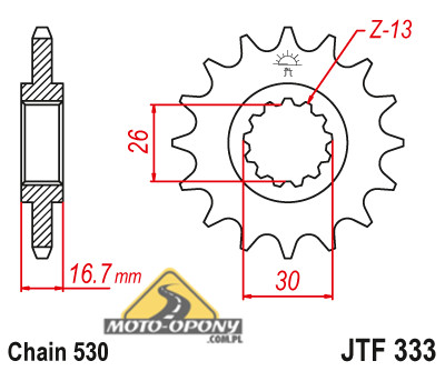 Комплект привода Honda CBR 954 RR FireBlade POWER