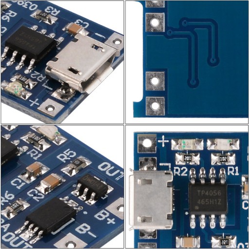 Li-Ion Li-Poly TP4056 USB-микрозарядное устройство