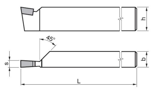 Фреза токарно-ножевая ННПа ISO7R 3220 М20 32х20