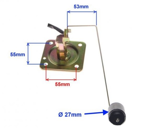 ROMET ZETKA ZK-50 Датчик уровня топлива МОТОЦИКЛ