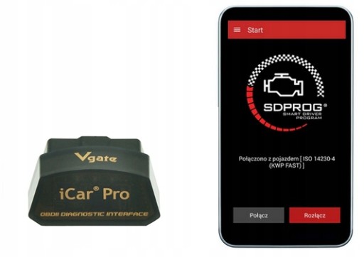 SDPROG OBDII + iCar PRO BT 3.0 Android-программа для диагностики автомобилей