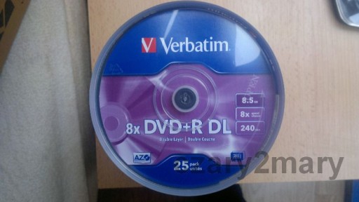 Verbatim DVD+R DL MKM003 XBOX+NAVIGATIONS 10шт. Конверт для компакт-дисков или коробка для торта 10
