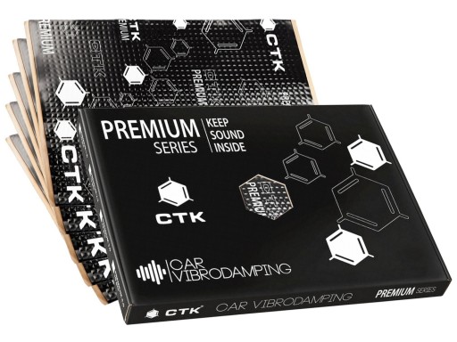 MATY BITUMICZNE CTK Premium 2.2 Box - mata tłumiąca, 15szt 2,8m2