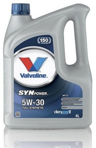 VALVOLINE SYNPOWER MST C3 5W30 4л МАСЛО