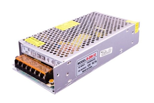 Zasilacz do LED 12V 200W modułowy