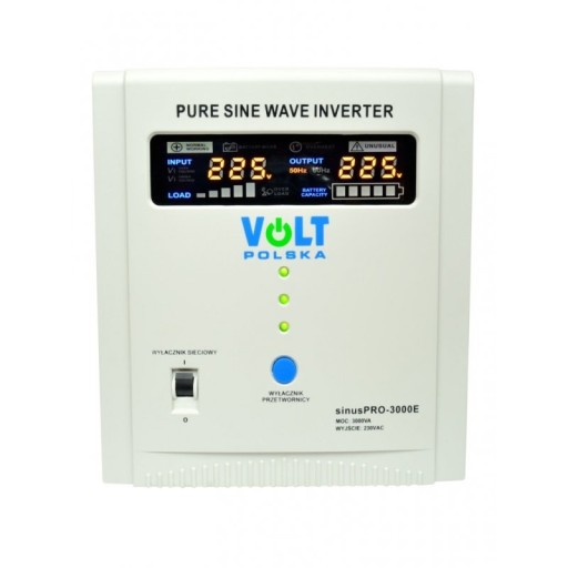 SINUS PRO 2200E 12V 230V 1600W 2200W ZASILACZ AWARYJNY PRZETWORNICA UPS