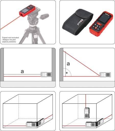 ЛАЗЕРНЫЙ ДАЛЬНОМЕР 0,2-40М YT-73126 YATO METER