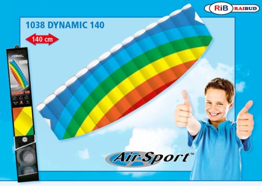 НОВЫЙ ШАМБУЛЯРНЫЙ КАЙТ DYNAMIC 140 RAINBOW RAIBUD