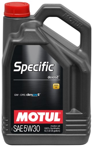 MOTUL 5W30 SPECIFIC DEXOS 2 C3 5L 102643