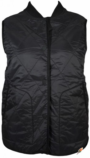 LEE bezrekawnik BLACK brown REVERSIBLE GILET L r40