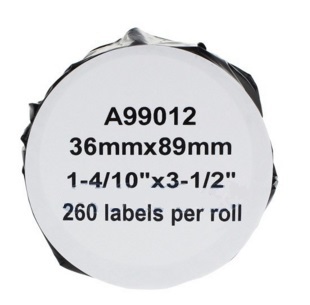 ЭТИКЕТКИ 99012 89х36мм S0722400 ДЛЯ DYMO 260 ШТ.