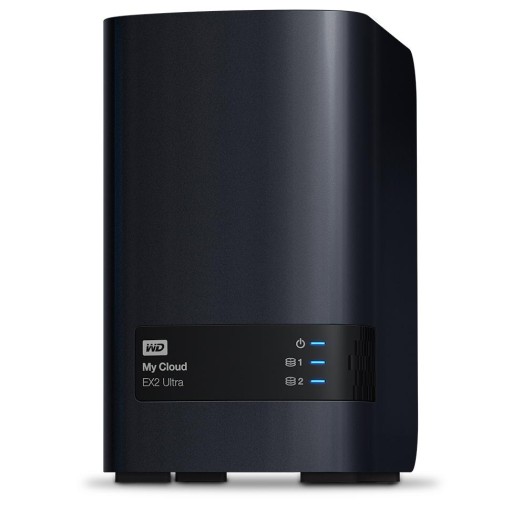 WD My Cloud EX2 NAS 4 ТБ Файловый сервер USB3.0 2x 2 ТБ WD Red