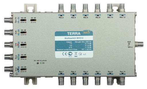 Multiswitch MV-512 Terra 5-WE/12