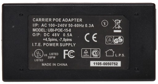 ZASILACZ PO SKRĘTCE POE-48/NX 24W