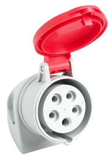 ELEKTROMET GNIAZDO SIŁOWE N/T IP44 16A 5P 400V
