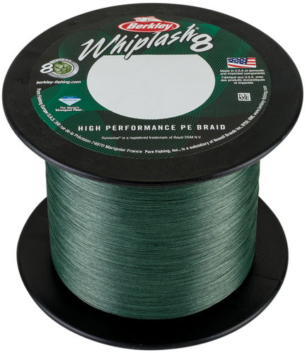Berkley Whiplash 8 Braid Green 0,08 мм 12,30 кг