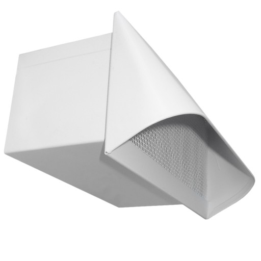 Czerpnia wyrzutnia prostokątna biała 200x90mm