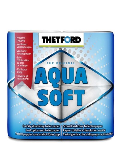 Туристическая туалетная бумага Aqua Soft Thetford