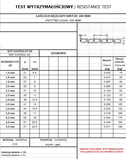 Рулон DIN 5686 1 6 мм - 150 метров