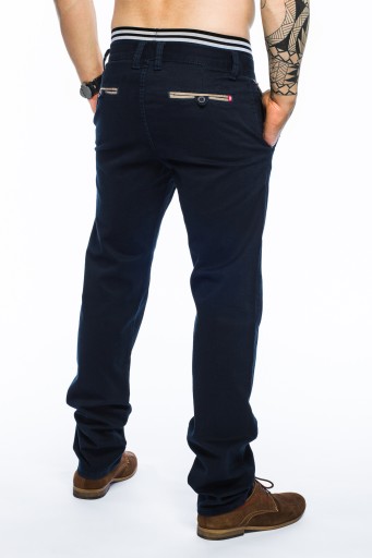 SPODNIE MĘSKIE CHINOSY VANKEL JEANS 561B - 112cm/L32