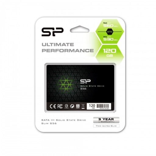 Silicon Power | S56 | 120 GB | SSD form factor 2.5