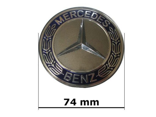 ЭМБЛЕМА ЗНАК ЛОГОТИП Mercedes 124 VITO 74 мм НОВЫЙ