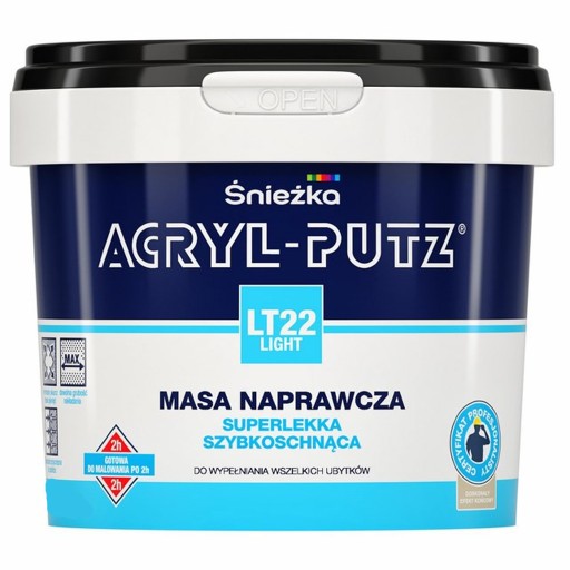 ACRYL-PUTZ LT 22 LIGHT ремонтная масса 250мл