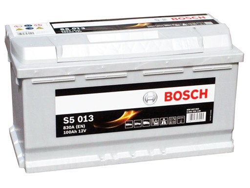 АККУМУЛЯТОР BOSCH SILVER S5 100AH ​​830A S5013