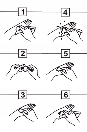 Набор из 4х временных моющихся татуировок BIOMECHANIKA