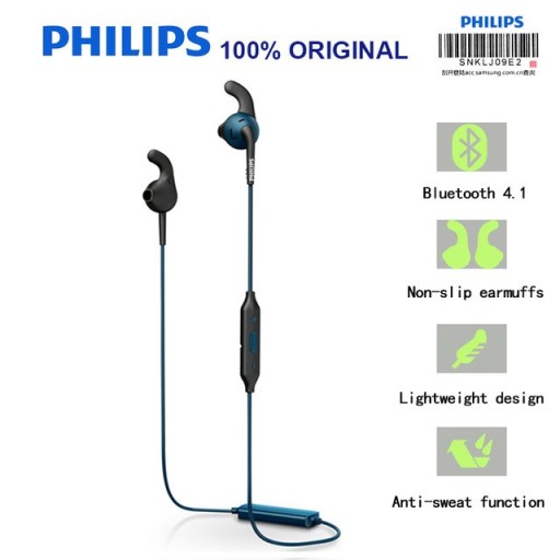 СПОРТИВНЫЕ НАУШНИКИ PHILIPS SHQ6500 КРУГЛОСУТОЧНЫЙ КУРЬЕР!